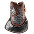 Rear fetlock boots with extended carbon protection