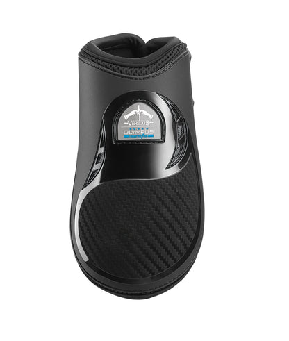 Anatomical rear fetlock boots for horses