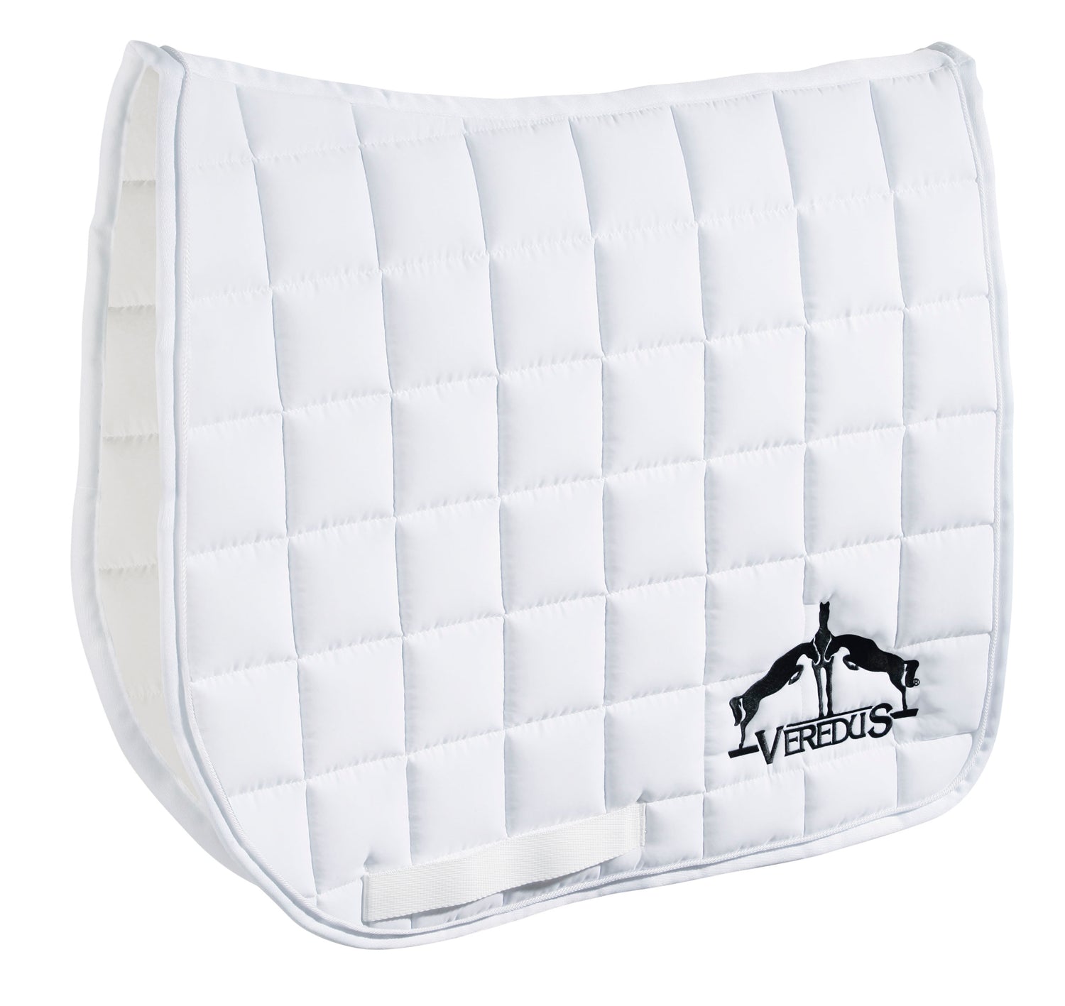 Premium dressage saddle pad with breathable padding