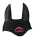 Pink fly bonnet for horses