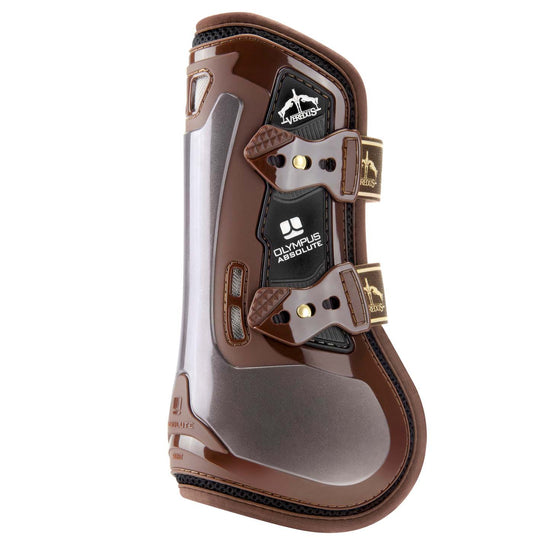 Boots with double-density shell