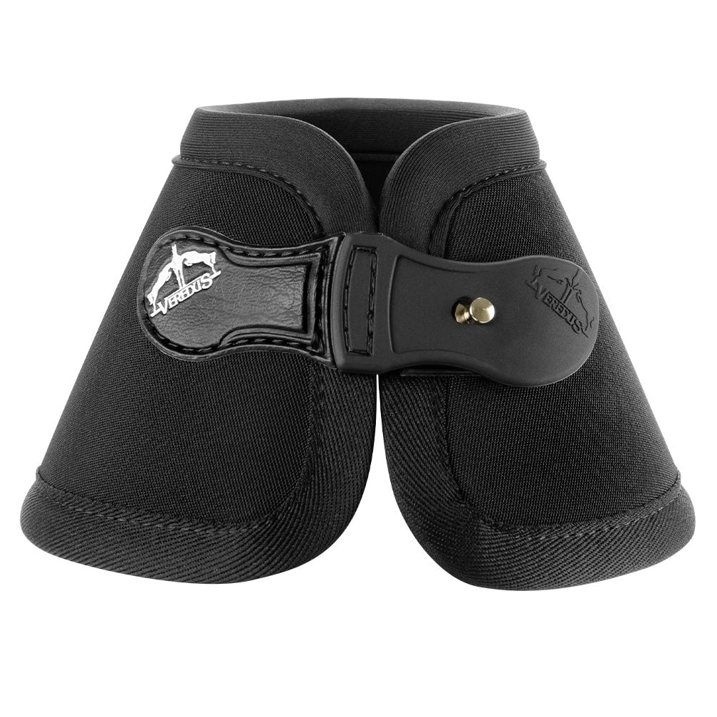 Lightweight overreach boots with quick-release fastening