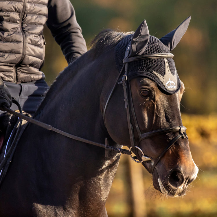 Fly bonnet with reinforced stability shield