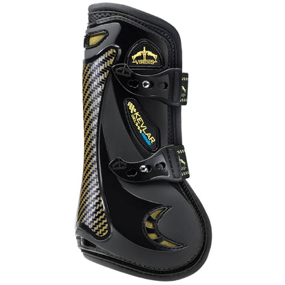 Kevlar tendon boots with double ventilation