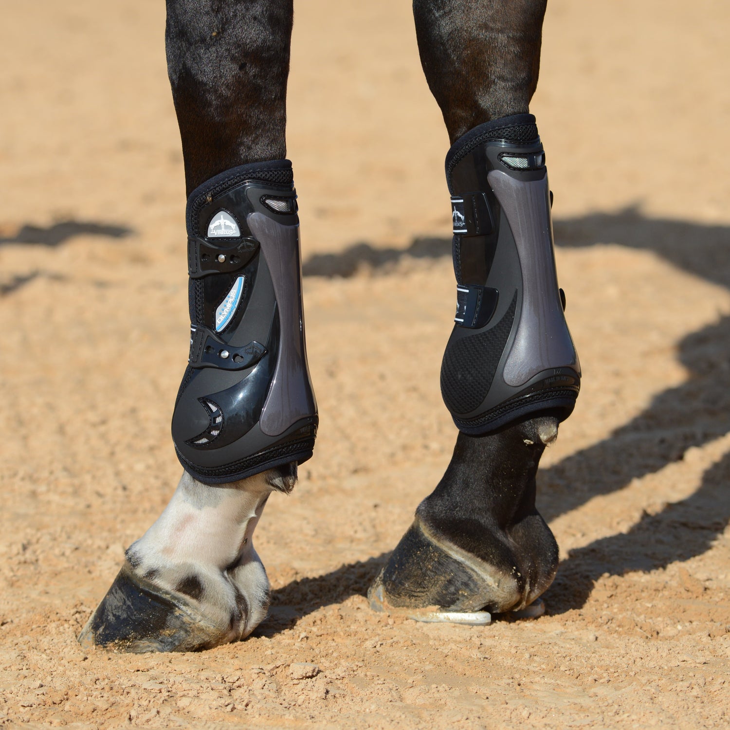 Front tendon boots with EVA protection