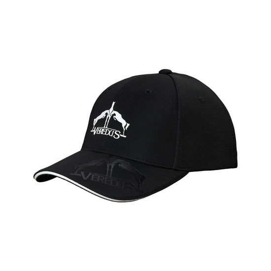 Premium equestrian cap with breathable fabric