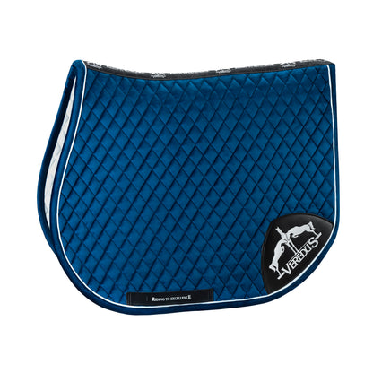 Veredus saddle pad with diamond quilting