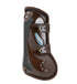 Show jumping boots with double ventilation