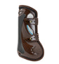 Show jumping boots with double ventilation