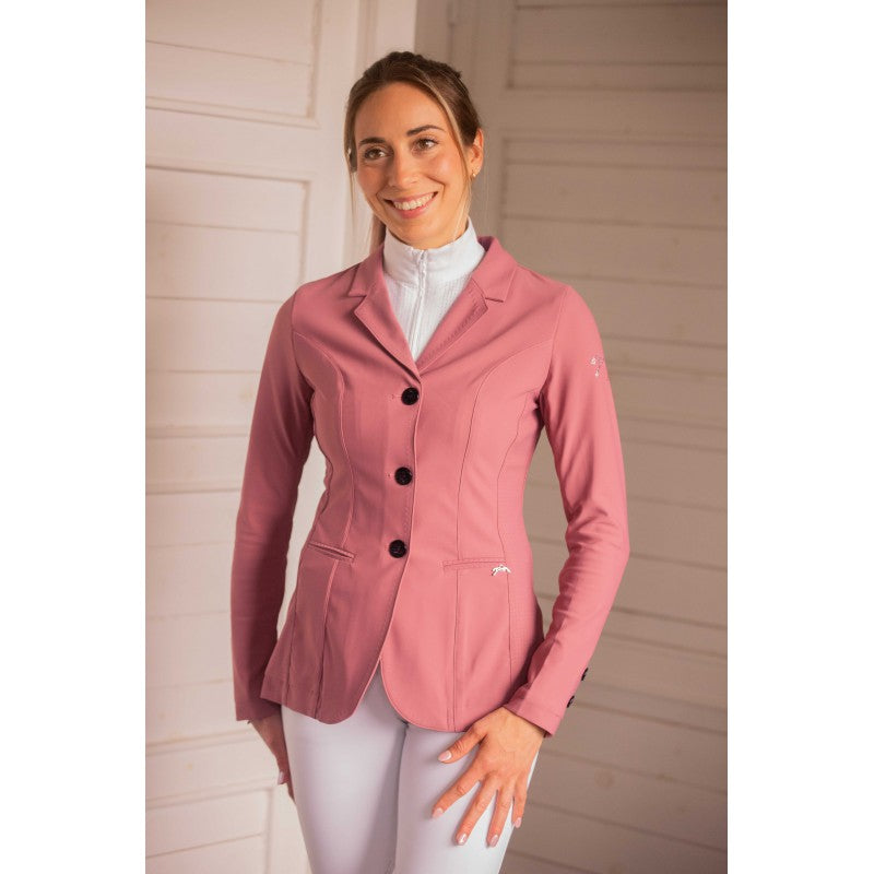 Ladies Show Jacket Calista - Old Pink – EquiZone Online