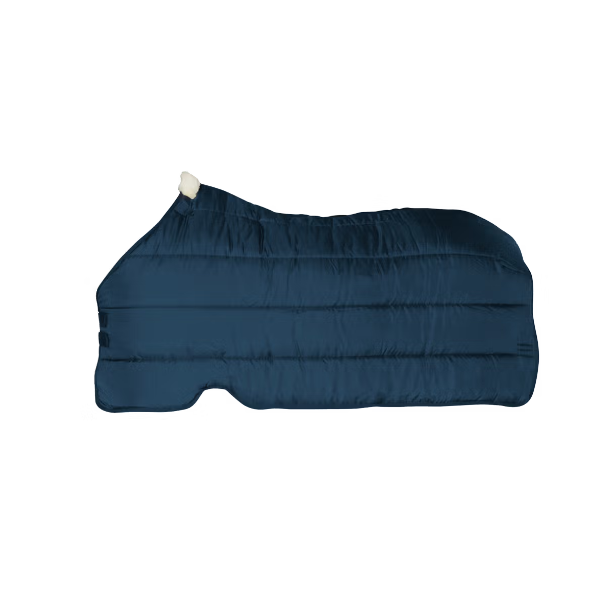 Warm winter horse rug liner for comfortable layering in cold conditions.
