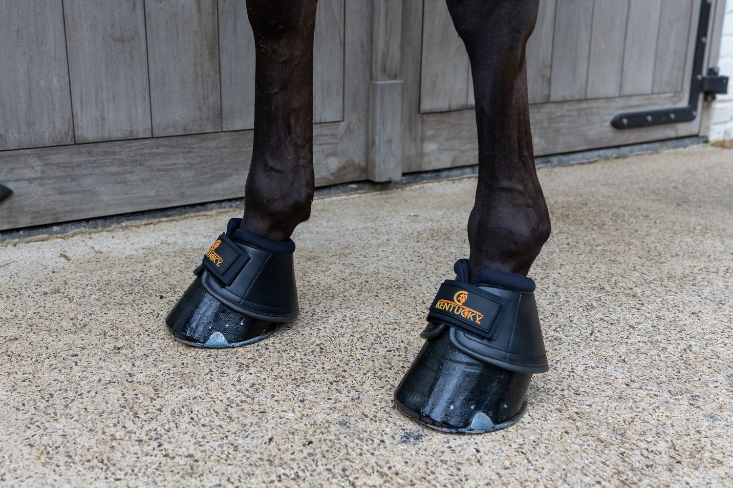 Water-repellent overreach boots that remain lightweight in wet conditions