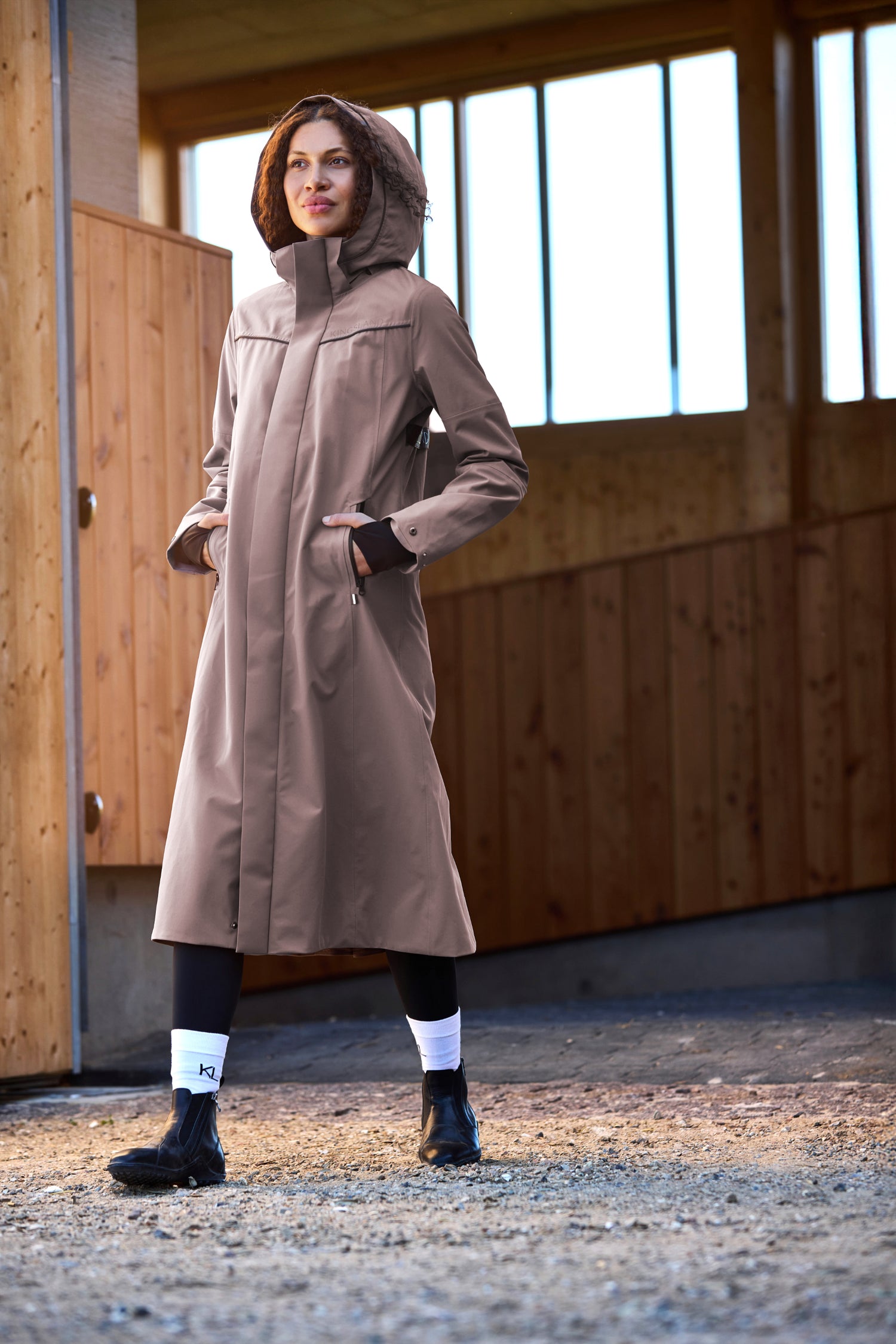 Kingsland ladies waterproof riding coat