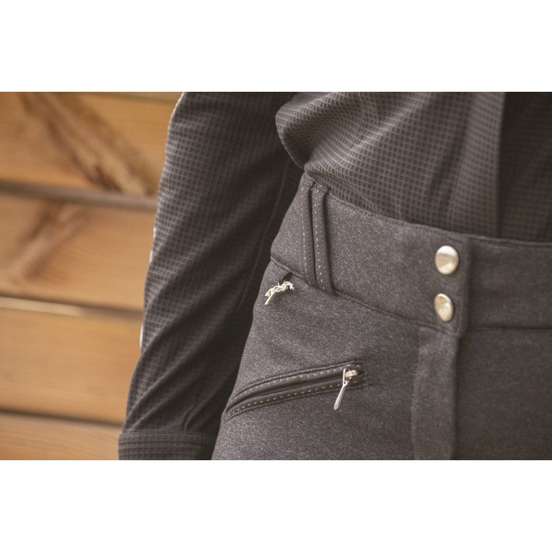 Women’s comfortable riding breeches for training and stable wear.