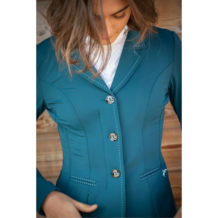Women’s competition riding jacket for equestrian shows and events.
