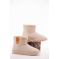 Women’s equestrian stable boots designed for colder weather.