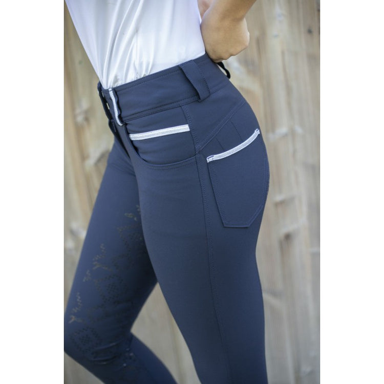Women’s silicone full seat breeches for everyday riding and training.