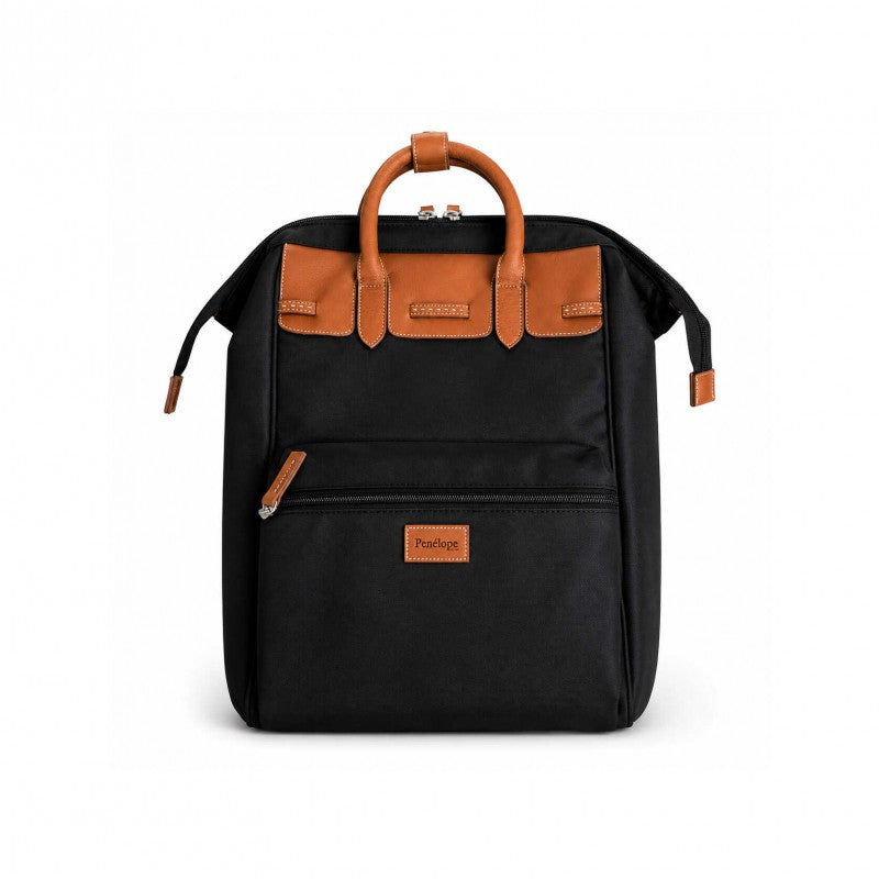 Work backpack with zipped front pocket for everyday essentials