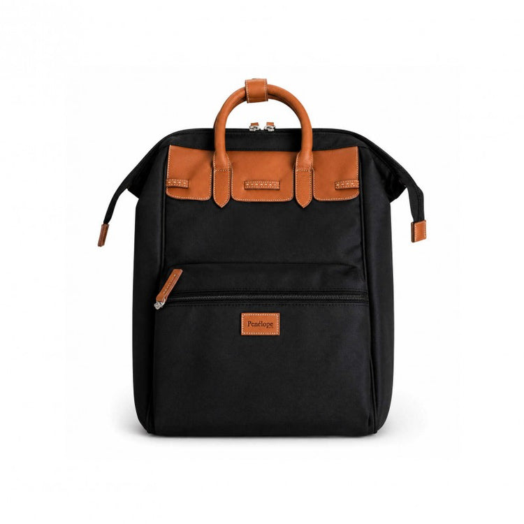 Work backpack with zipped front pocket for everyday essentials