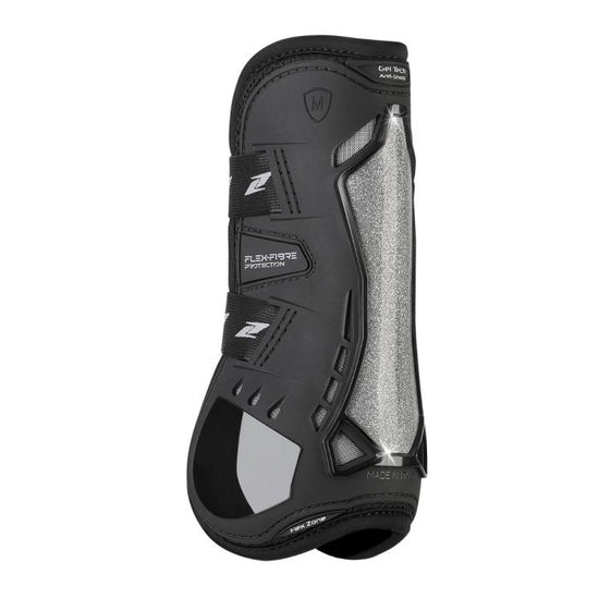 Refined profile of the Zandona Carbon Chic front tendon guards.