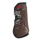 Zandona Carbon Pro protective horse boots for a show jumping setup.