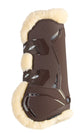 Zandona fur-lined tendon protection with a sporty carbon-inspired appearance.
