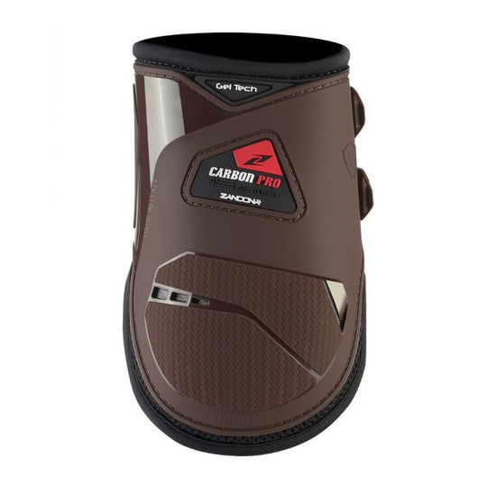 Zandona carbon fetlock guards designed for performance-focused riding.