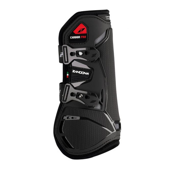 Zandona Carbon Pro boots fitted to the horse&