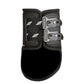 Pair of Zandona Carbon Chic fetlock guards ready for the show ring.
