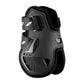 Zandona Carbon Pro H-Performance fetlock guards creating an athletic competition look.