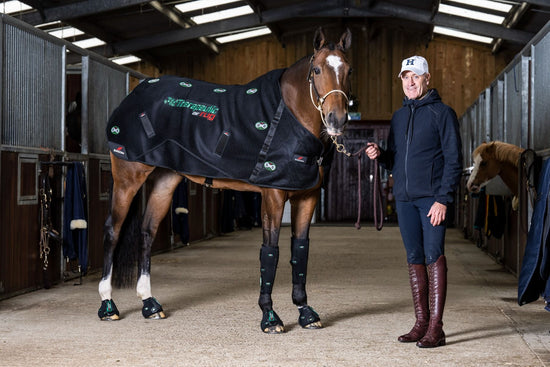 Zandona magnetic horse rug made from breathable 3D Air-Mesh.