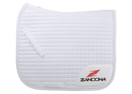 Zandona MCL Dressage Saddle Blanket with a classic dressage shape.