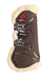 Detail of the contrasting Techno-Fur trim on Zandona tendon boots.