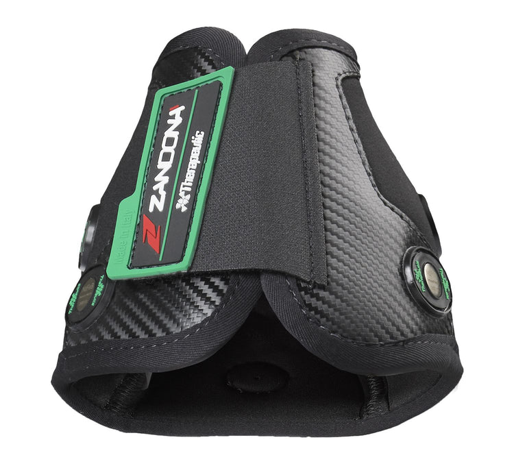 Zandona Therapeutic Bell Boot fitted around a horse’s hoof.