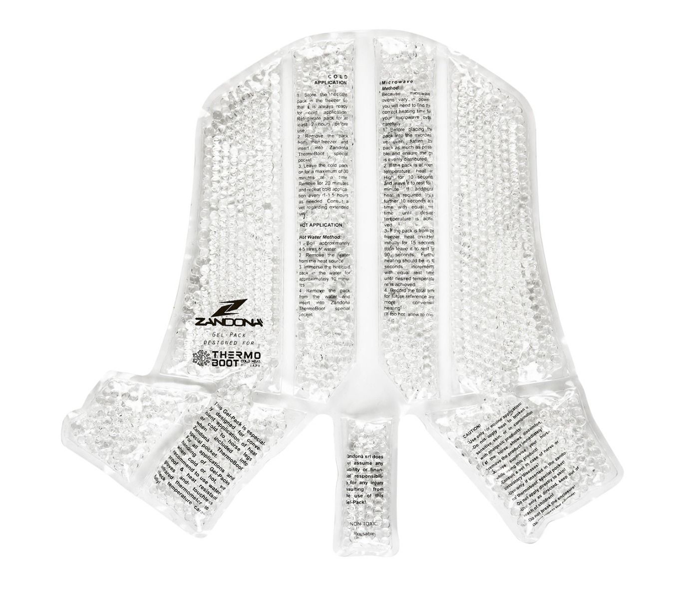 Zandona Thermoboot gel inserts for cold and heat applications.