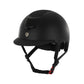 Black helmet with matt finish