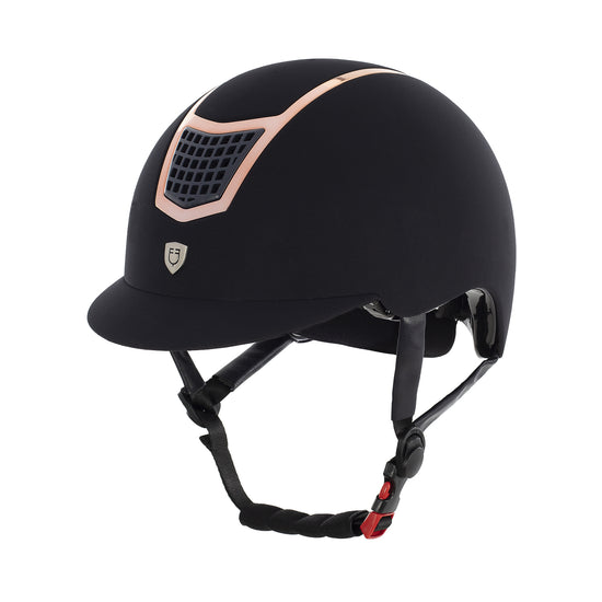 Equestro Eclipse Plain Velvet Helmet