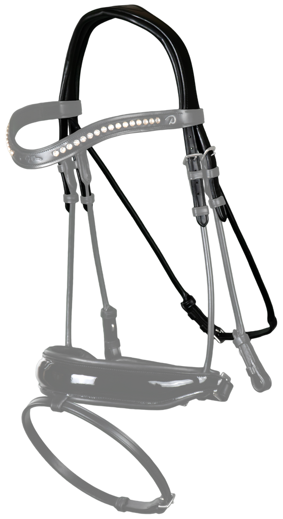 Rolled Leather Anatomic Headpiece