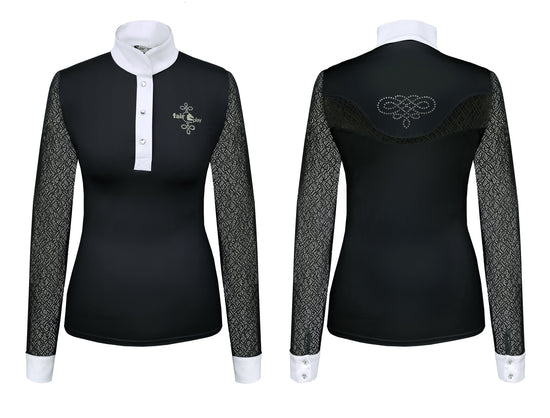 Long sleeve show jumping shirt