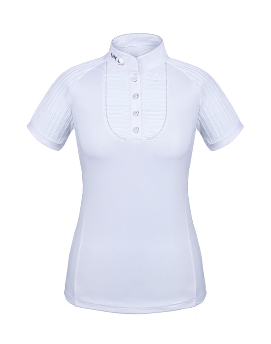 White show shirt with crystals