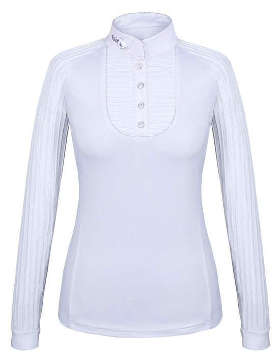 White show shirt with crystals