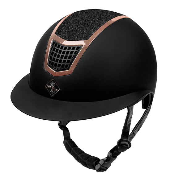 Rose Gold Equestrian helmet