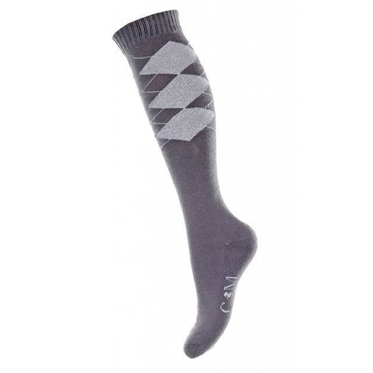Grey Riding Socks
