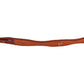 Leather girth long Overlay with both elastic ends