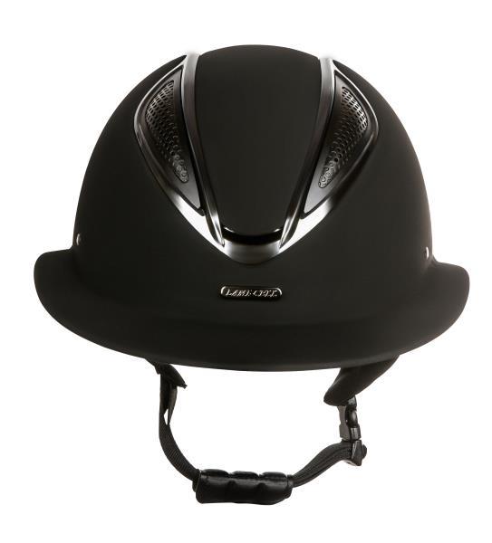 Riding Helmet with wide visor