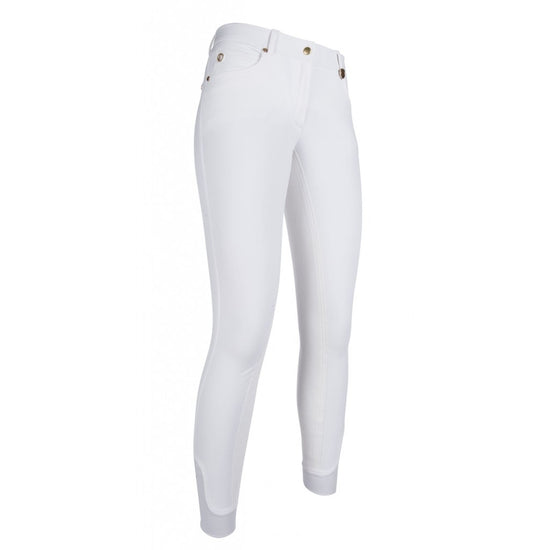 White competition breeches not see through