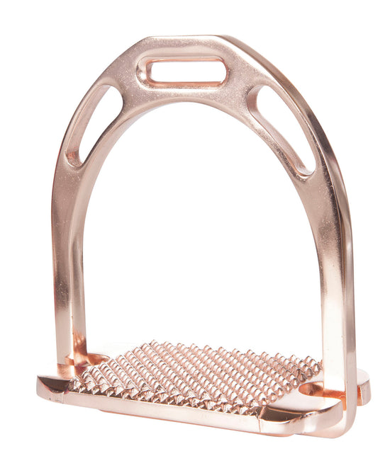 Rose Gold coloured stirrups