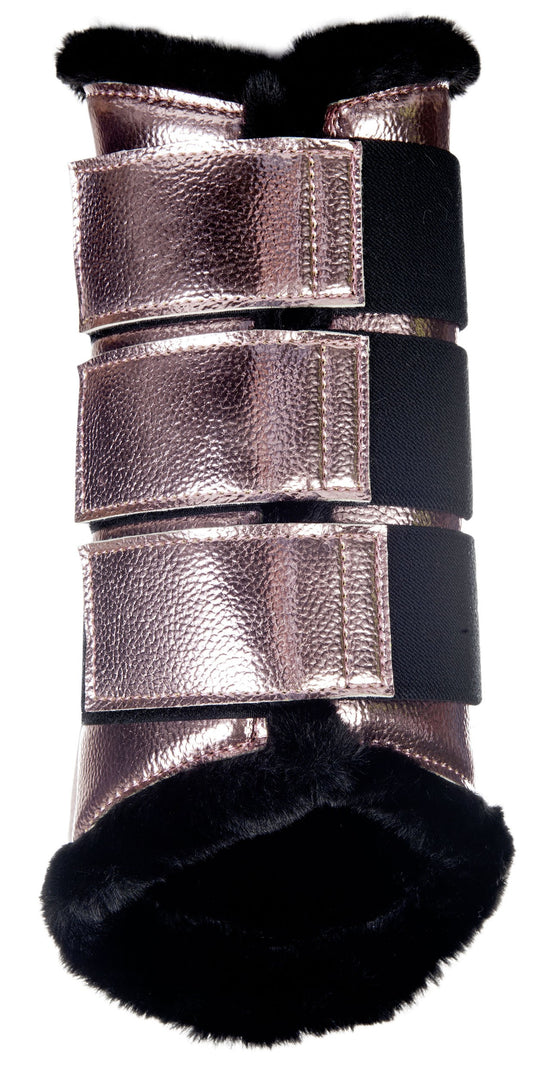 Dressage Protection Boots Metallic