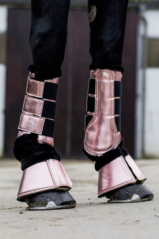 Rose Gold Overreach Boots