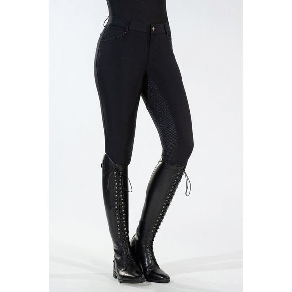 Women´s Breeches Equilibrio Style with Full Silicone Seat – EquiZone Online